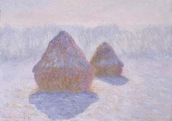 Hooibergen (Effect van Sneeuw en Zon)